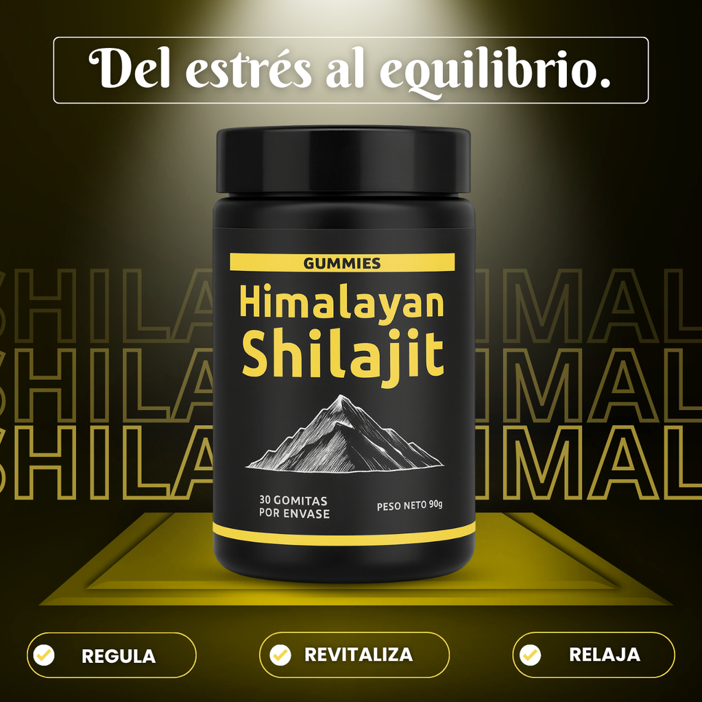 Shilajit Vital Gummies - Tu aliado natural durante la menopausia
