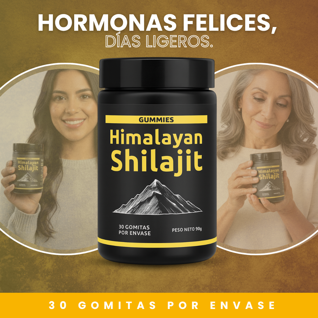 Shilajit Vital Gummies - Tu aliado natural durante la menopausia